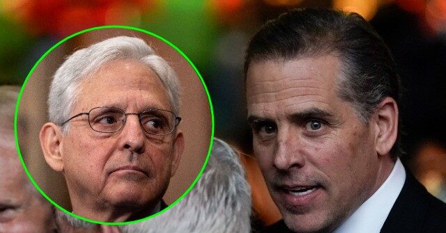 Hunter Invited to State Dinner with Garland, Whose DOJ Is Probing Him