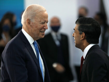 Wet Fish: Sunak Not Going to Even Discuss U.S.-UK Trade Deal with Biden During White House Visit