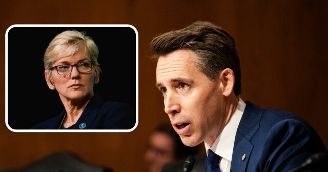 Hawley Asks Energy Sec. Granholm: Why Did You Lie to Congress About Holding Stocks?
