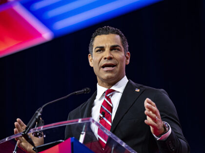 Francis Suarez, mayor of Miami, speaks during the Conservative Political Action Conference (CPAC) in National Harbor, Maryland, US, on Friday, March 3, 2023. The Conservative Political Action Conference launched in 1974 brings together conservative organizations, elected leaders, and activists. Photographer: Al Drago/Bloomberg via Getty Images