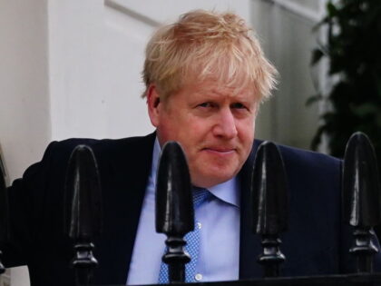 Former prime minister Boris Johnson leaves his home in London. Mr Johnson will give evidence as to whether he knowingly misled Parliament over partygate at a hearing of the Commons Privileges Committee in Portcullis House in central London. Picture date: Wednesday March 22, 2023. (Photo by Victoria Jones/PA Images via …