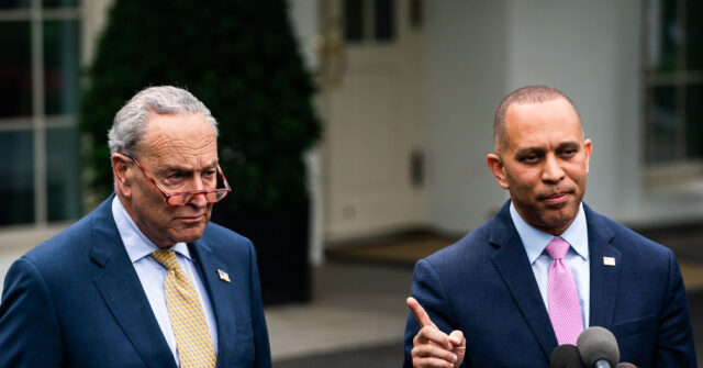 Schumer, Jeffries Respond to Trump Indictment: 'No One Is Above the Law'