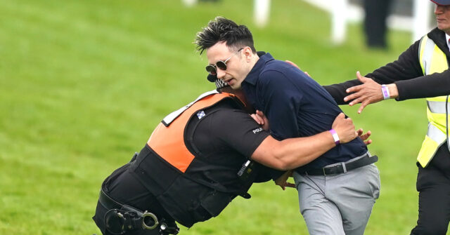 Animal Rights Activist Tackled While Disrupting Epsom Derby Horse Race
