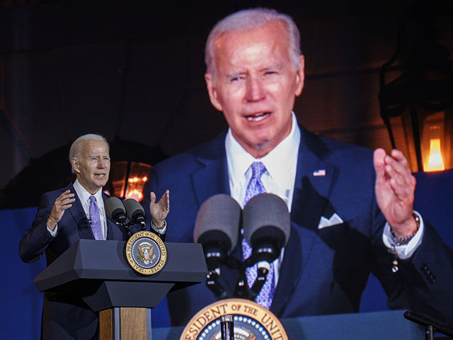 President Joe Biden speaks during a Juneteenth concert on the South Lawn of the White House in Washington, DC, US, on Tuesday, June 13, 2023. In 2021, Biden signed legislation establishing Juneteenth as the nation's newest Federal holiday. Photographer: Samuel Corum/Sipa/Bloomberg via Getty Images