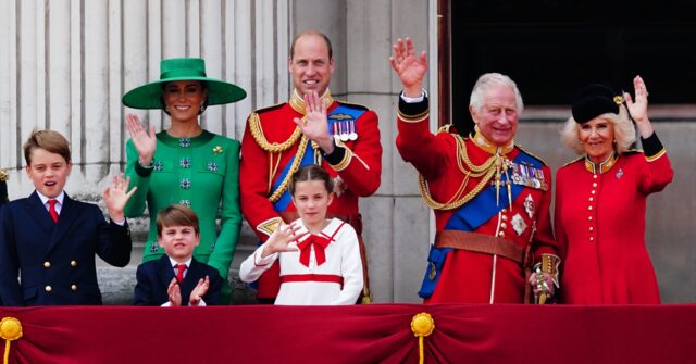 Pics: First 'Trooping the Colour' Ceremony Held in Honour of King Charles III