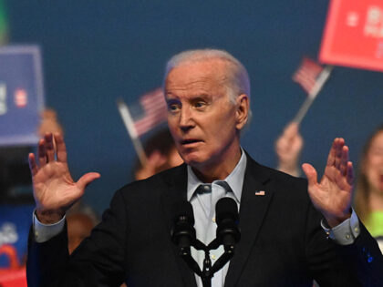 President Joe Biden adressess union workers on June 17, 2023 in Philadelphia, Pennsylvania. The labor rally highlights workers and the issues that motivate them to take action in advance of the 2024 election. (Photo by Mark Makela/Getty Images)