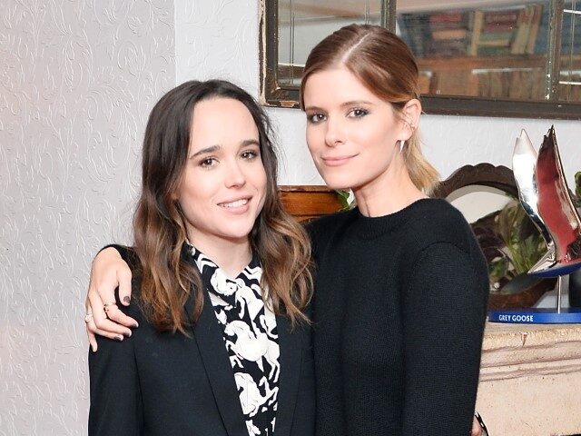 Ellen Page and Kate Mara at the MY DAYS OF MERCY premiere party hosted by GREY GOOSE Vodka and Soho House on September 11, 2017 in Toronto, Canada. (Photo by Stefanie Keenan/Getty Images for Grey Goose)