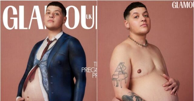 Glamour Magazine Puts Pregnant Transgender 'Man' on June Cover for Pride Month