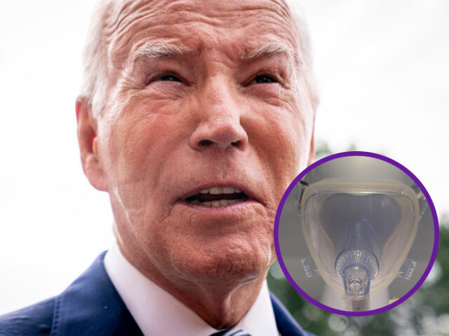 Joe Biden Using CPAP Machine 640x480