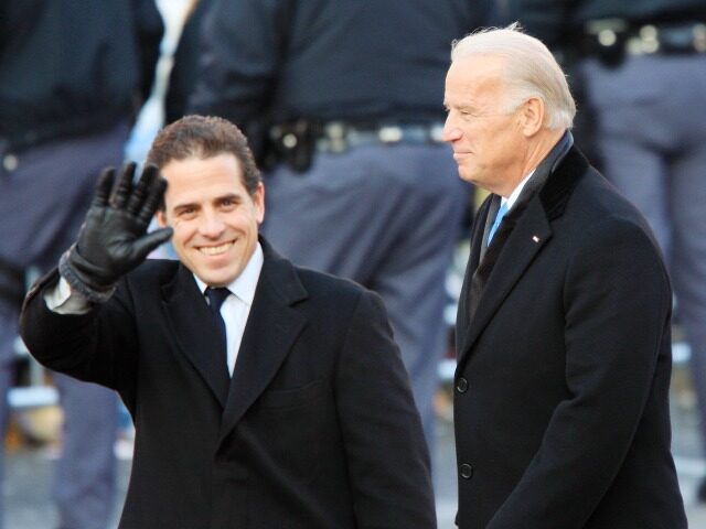 WASHINGTON, D.C. - JANUARY 20: Vice-President Joe Biden and sons Hunter Biden (L) and Beau Biden walk in the Inaugural Parade January 20, 2009 in Washington, DC. Barack Obama was sworn in as the 44th President of the United States, becoming the first African-American to be elected President of the …