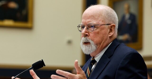 John Durham: FBI Agents 'Apologized' to Him for Russia Hoax Probe
