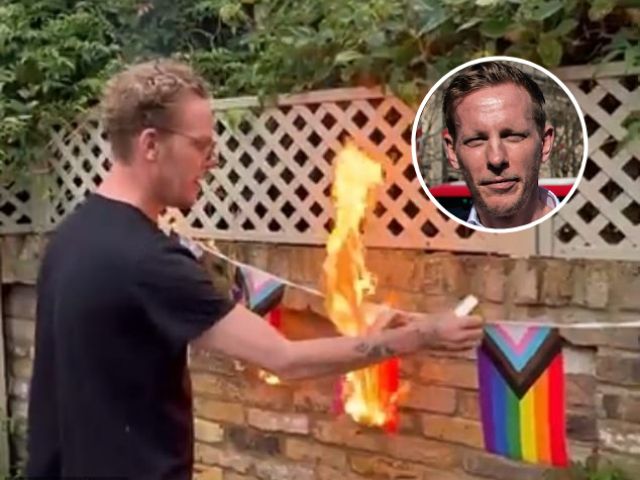 Laurence Fox Dares British Police to 'Pay Me a Visit' After Burning 'Progress' Pride Flags: 'I'll Put the Kettle On' - Vimarsana News