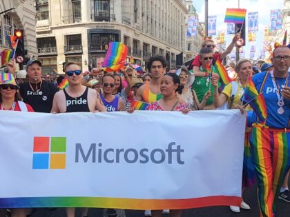 Microsoft pride parade