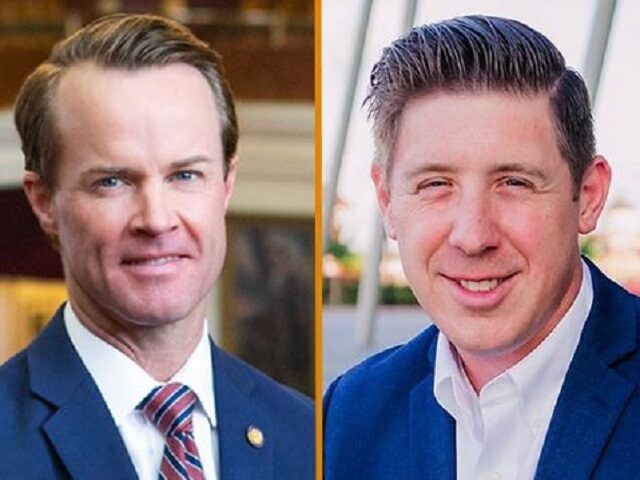 David Covey (right) to run against House Speaker Dade Phelan (left) for State House Seat.