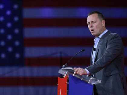 Richard Grenell, former acting Director of the United States National Intelligence, speaks during the Conservative Political Action Conference (CPAC) at The Rosen Shingle Creek on February 25, 2022 in Orlando, Florida. CPAC, which began in 1974, is an annual political conference attended by conservative activists and elected officials. (Photo by …