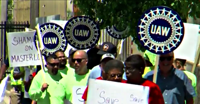 Wisconsin Workers Protest Master Lock Outsourcing Their Jobs