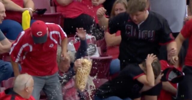 WATCH: Reds Fan Catches Foul Ball...in His Beer Cup