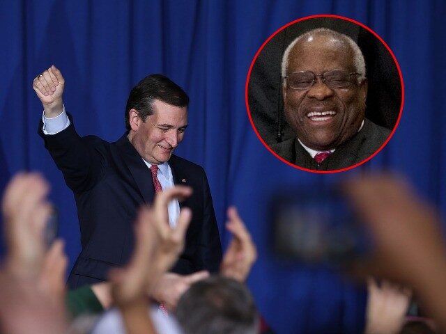 Ted Cruz and Clarence Thomas