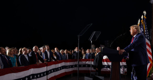 Supporters Sing ‘Happy Birthday’ to Trump During Post-Indictment Speech 