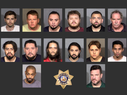 PHOTOS: Cops Arrest, Charge 14 in Las Vegas Child Sex Predator Sting