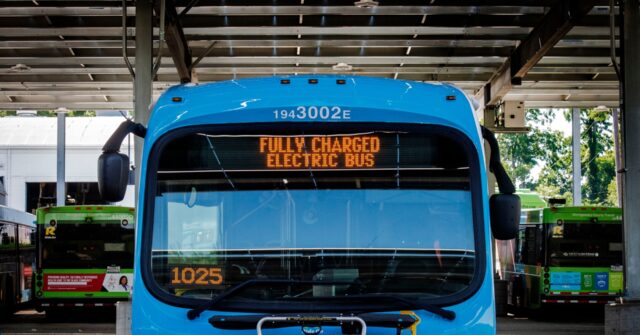 NextImg:Biden Admin. Splashing $1.7 Billion to Fund Electric, Low-Emission Buses