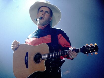 Garth Brooks on 10/1/93 in Chicago,Il. in Various Locations, (Photo by Paul Natkin/WireImage)