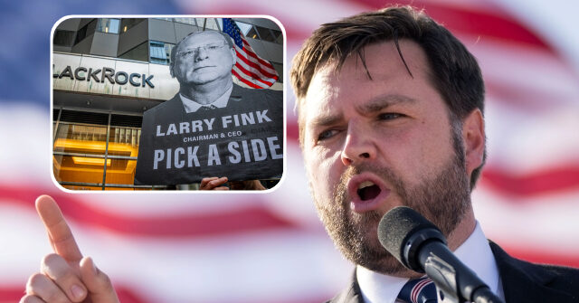 J.D. Vance: BlackRock 'Engaged in Illegal and Immoral Conduct'
