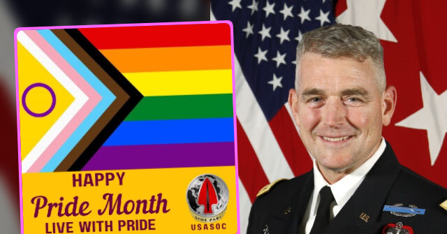 Army Special Operations Command Posts Intersex-Inclusive ‘Progress Pride' Flag on Social Media