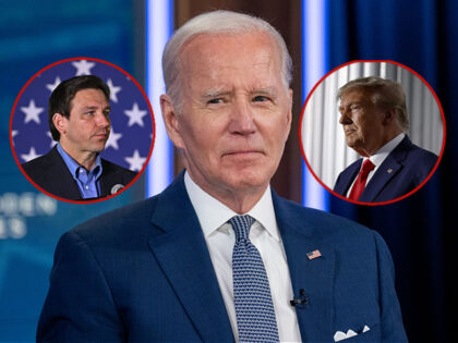 Joe Biden, Ron DeSantis, Donald Trump