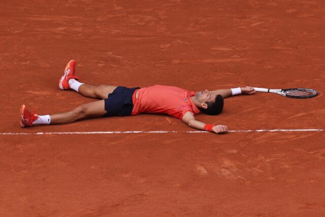 Champion: Novak Djokovic