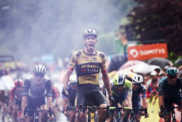 Christophe Laporte claimed the 29th win of his career at the first stage of the Criterium