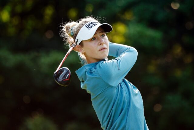 Nelly Korda returns from a back injury layoff of more than a month at this week's Women's