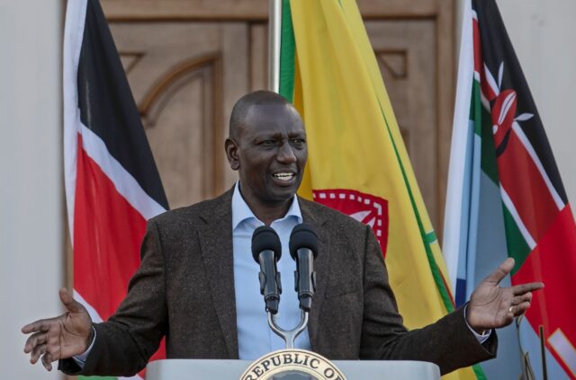 Ruto is seeking to fill the government's depleted coffers and repair a heavily-indebted ec