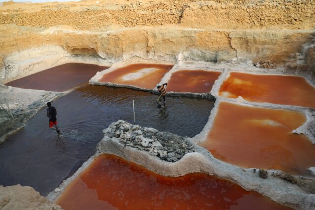The salt pans of Kalala have a centuries-old history