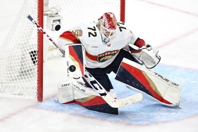 Sergei Bobrovsky has won 11 of 13 games since becoming the starting goaltender in the NHL