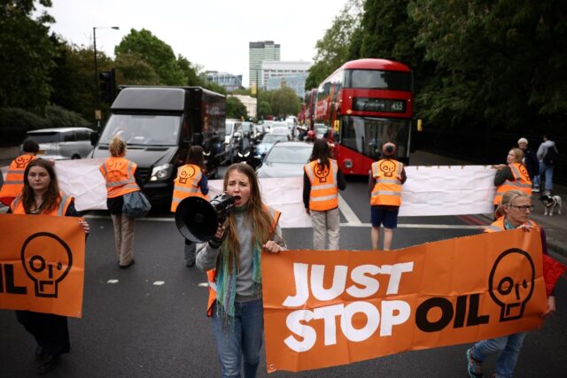 Slow-moving climate protesters have become a daily sight on London's roads