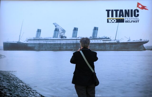 The Titanic, shown here in a photograph at a 2012 exhibit in Belfast marking the centenary