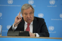 U.N. Chief Guterres: Global Warming Has Opened ‘the Gates of Hell’