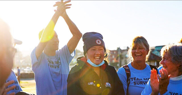 High School Student Swims Around Manhattan for Cancer Research
