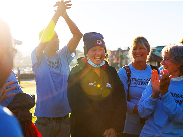 High School Student Swims Around Manhattan for Cancer Research - Vimarsana News