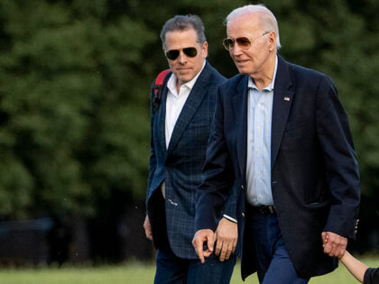 President Joe Biden, and his son Hunter Biden arrive at Fort McNair, Sunday, June 25, 2023