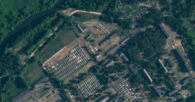 NextImg:Wagner Group Building Camp in Belarus, According to Satellite Images