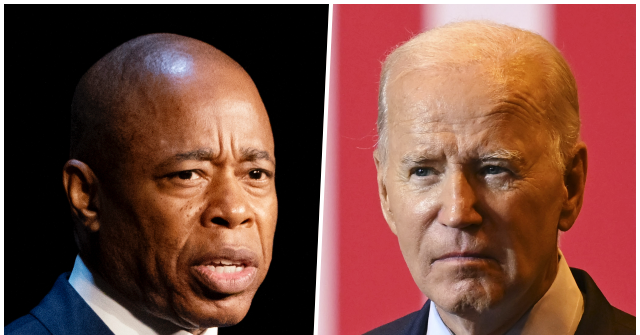 Eric Adams: Biden Must 'Control the Border,' 'No More Room' in NYC