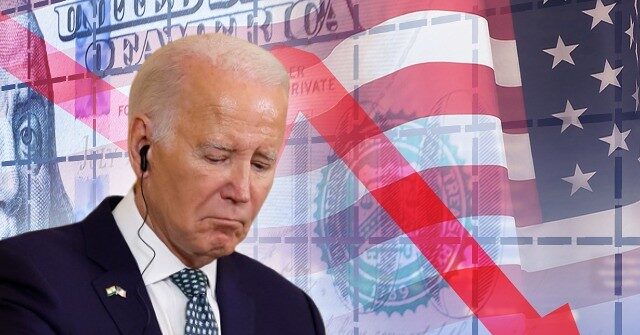 Poll: Majority of Voters Despair at Biden's 'Bad' Economic Policies