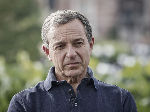 Bob Iger, chief executive officer of Walt Disney Co., listens during a Bloomberg Televisio