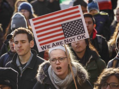 Boston students protest (Keith Bedford / The Boston Globe via Getty)