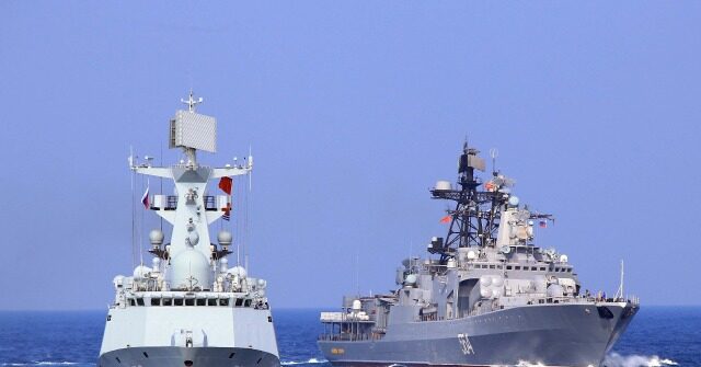 China and Russia Begin Joint Naval Exercise in Sea of Japan