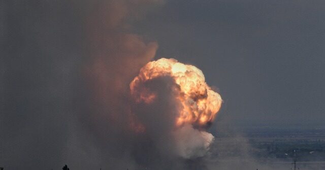 Russian-Controlled Officials Say Fire at Crimea Base Forced Evacuations
