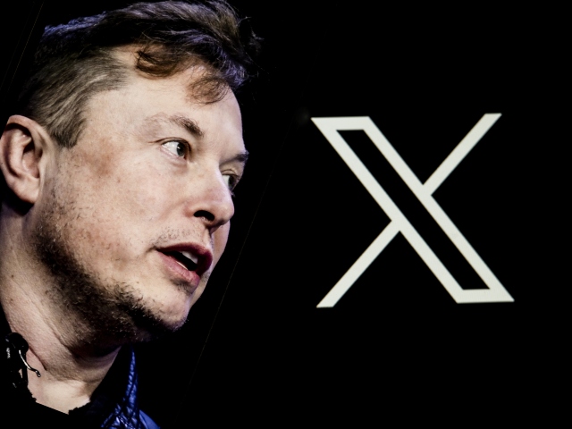 Logotipo X d Elon Musk para Twitter