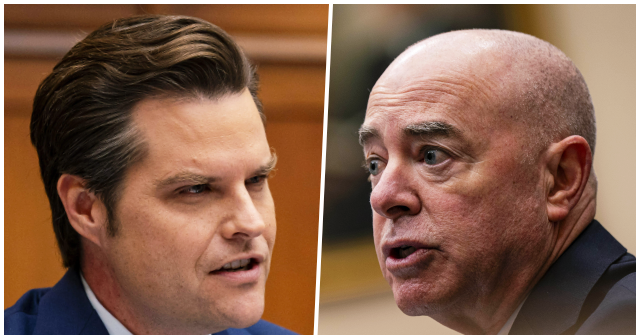 Matt Gaetz Grills Mayorkas: Illegals Getting 'Disney Fast Pass into the Country'